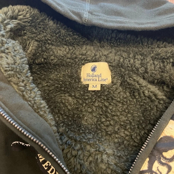 Holland America Cruise Toddler Fleece Zip Up Mediterranean Sweatshirt Size M - Picture 5 of 6